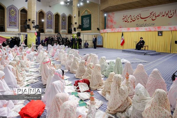 مراسم جشن تکلیف دختران دانش‌آموز به امامت رهبر معظم انقلاب