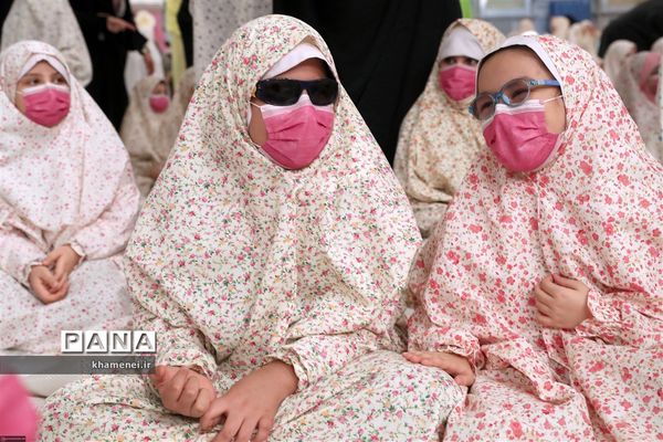 مراسم جشن تکلیف دختران دانش‌آموز به امامت رهبر معظم انقلاب