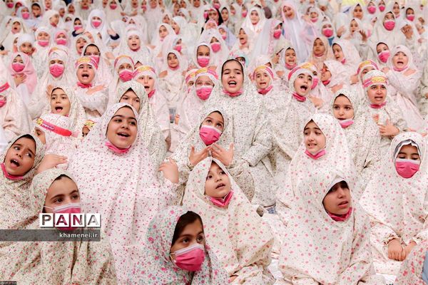 مراسم جشن تکلیف دختران دانش‌آموز به امامت رهبر معظم انقلاب