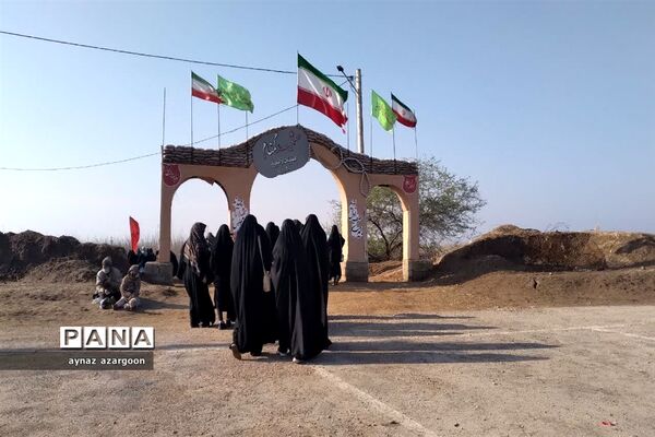حضور دانش‌آموزان قائمشهری در اروندکنار