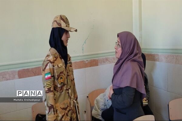 برگزاری دوره عملی نظام جمع در دبیرستان شاهد کوثر شهرستان رباط‌کریم