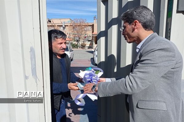 دیدار عیدانه با یکی از بهترین‌های مدرسه در رودهن