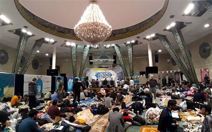 استقبال کم‌نظیر دانشجویان کشور از مراسم معنوی اعتکاف