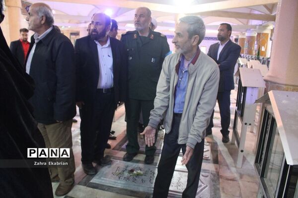 تجدید میثاق با شهدا در بوشهر