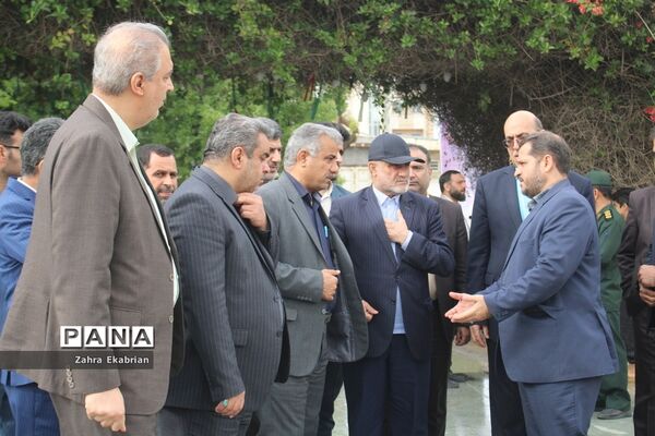 تجدید میثاق با شهدا در بوشهر