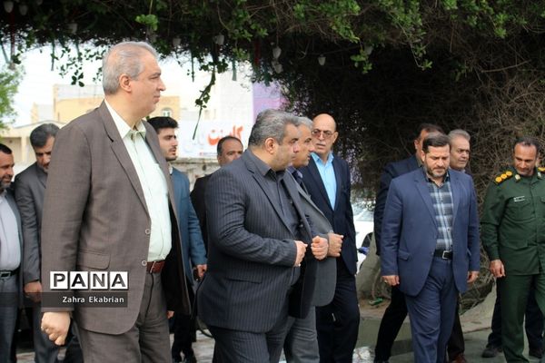 تجدید میثاق با شهدا در بوشهر