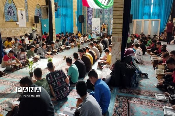برگزاری اعتکاف دانش‌آموزی ویژه پسران در شهرستان ملارد