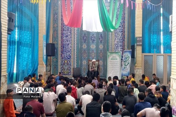 برگزاری اعتکاف دانش‌آموزی ویژه پسران در شهرستان ملارد