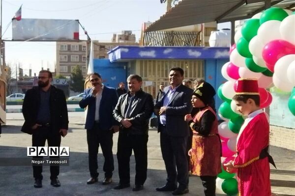 مراسم استقبال از ورزشکاران مسابقات کشوری والیبال و بسکتبال در شیراز