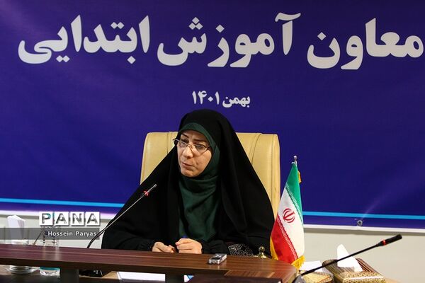 نشست خبری معاون ابتدایی وزیر آموزش و پرورش