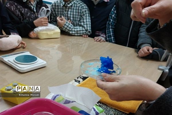 بازدید دانش‌آموزان ابتدایی دبستان سعدی یک از پژوهش‌سرای دانش‌آموزی