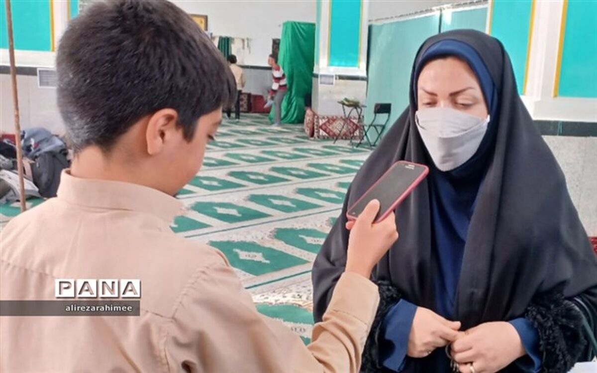 استقبال پرشور دانش‌آموزان فیروزکوه از برنامه پیش‌اجلاس نماز