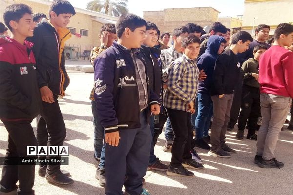 برگزاری دوره آموزشی آتش نشانی در مدارس جهرم