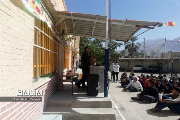 برگزاری دوره آموزشی آتش نشانی در مدارس جهرم