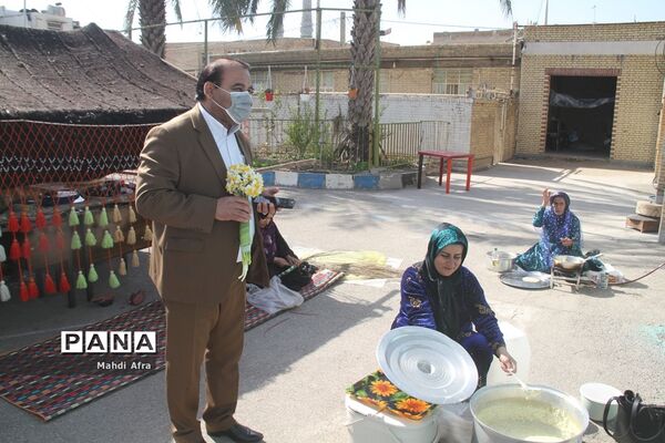 برگزاری جشنواره سنتی محلی در دبستان امام حسین(ع) شهرستان بهبهان