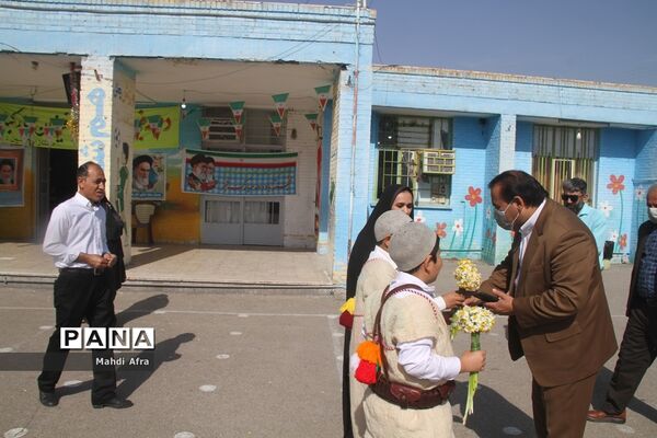 برگزاری جشنواره سنتی محلی در دبستان امام حسین(ع) شهرستان بهبهان