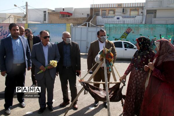 برگزاری جشنواره سنتی محلی در دبستان امام حسین(ع) شهرستان بهبهان