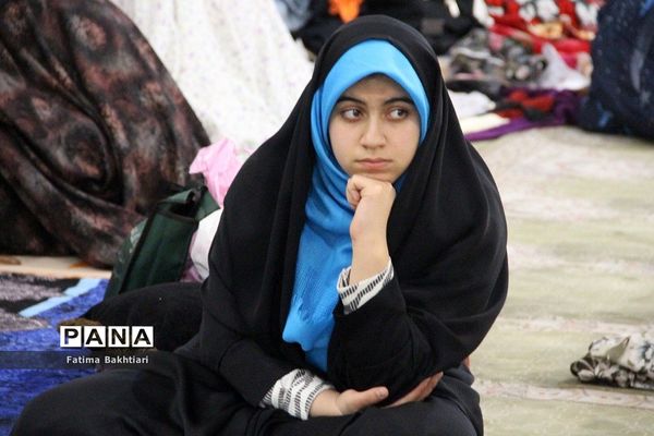 اعتکاف دختران در مسجد امام حسن عسگری(ع) ناحیه یک شهرری