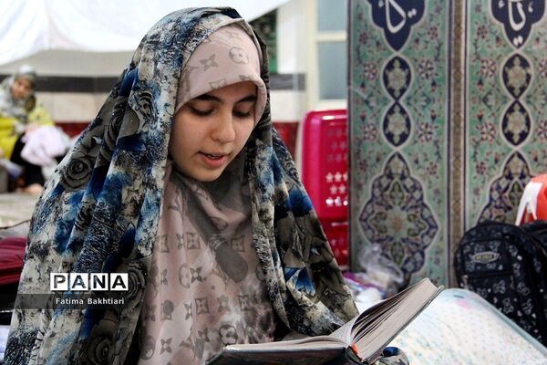 اعتکاف دختران در مسجد امام حسن عسگری(ع) ناحیه یک شهرری