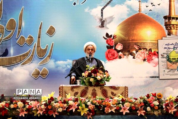 مراسم بدرقه اردوی «زیارت‌‌اولی‌ها» به مقصد مشهد مقدس