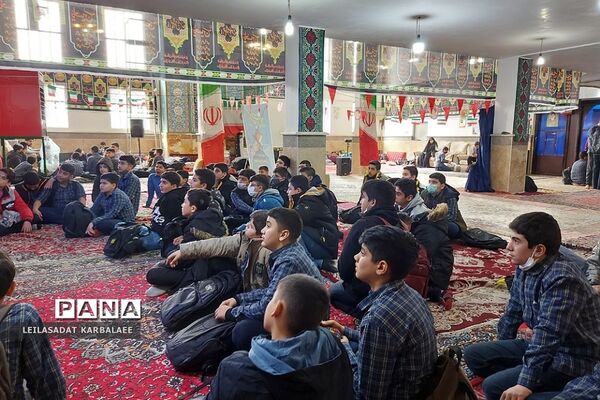 اعتکاف علمی دانش‌آموزان فشافویه