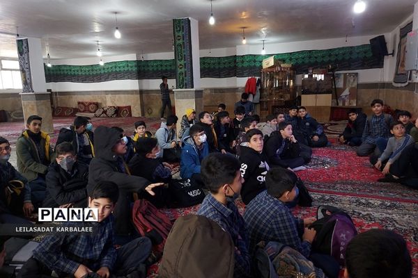 اعتکاف علمی دانش‌آموزان فشافویه