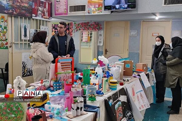نمایشگاه دست‌سازه‌ها و جابربن‌حیان در مدارس رودهن