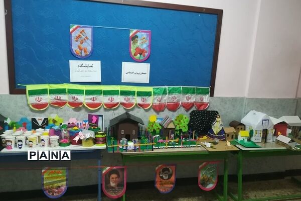 نمایشگاه دست‌سازه‌ها و جابربن‌حیان در مدارس رودهن
