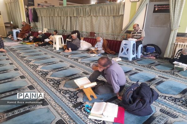 اعتکاف در مسجد اعظم قائمشهر