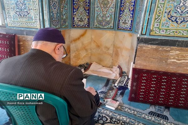 اعتکاف در مسجد اعظم قائمشهر