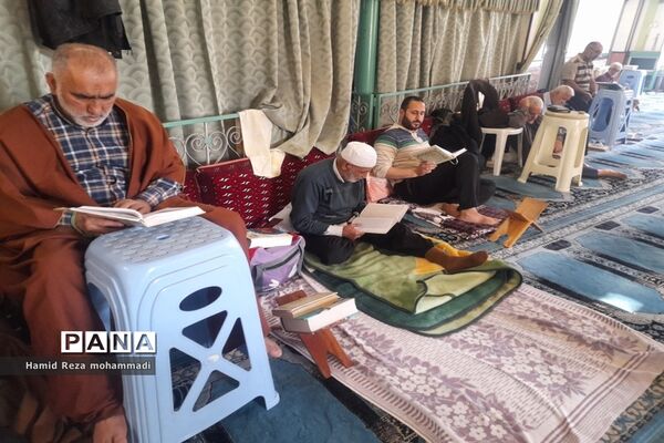 اعتکاف در مسجد اعظم قائمشهر