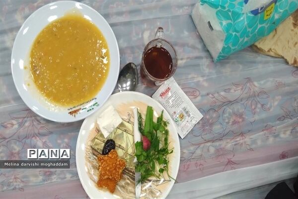 آیین اعتکاف دانش‌آموزی در تربت جام