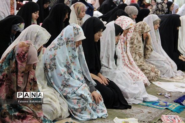 آخرین روز اعتکاف دانش‌آموزی دختران در ناحیه یک شهرری