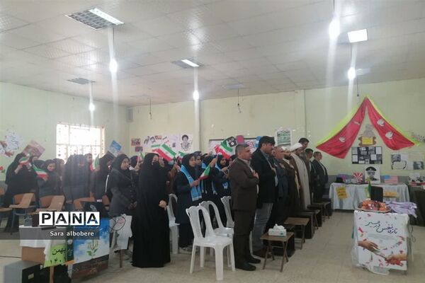 افتتاح نمایشگاه مدرسه انقلاب در شادگان