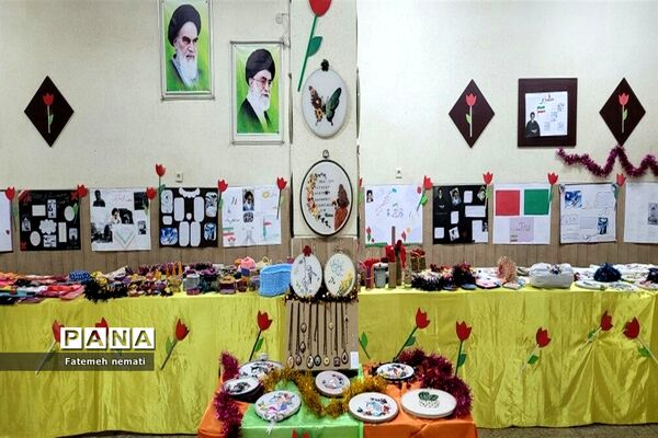 برپایی نمایشگاه و بازارچه مدرسه شایستگان ملارد