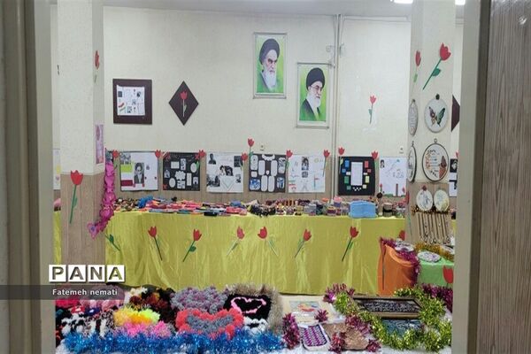 برپایی نمایشگاه و بازارچه مدرسه شایستگان ملارد