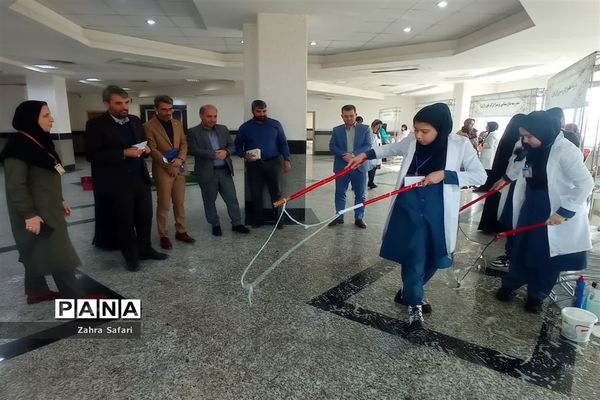 نمایشگاه علمی پژوهشی با مشارکت مدارس منطقه چهاردانگه