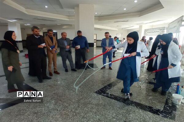 نمایشگاه علمی پژوهشی با مشارکت مدارس منطقه چهاردانگه