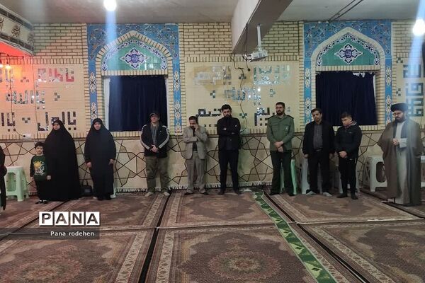 اختتامیه مراسم معنوی  اعتکاف دختران در مسجد انصارالحسین رودهن