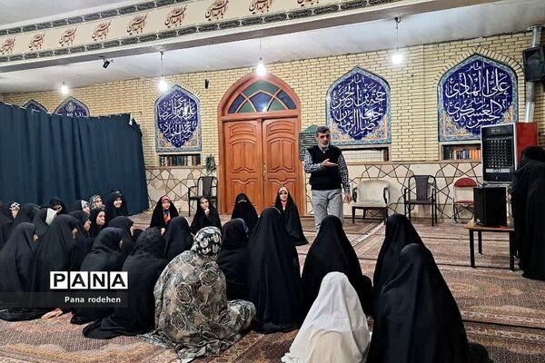 اختتامیه مراسم معنوی  اعتکاف دختران در مسجد انصارالحسین رودهن