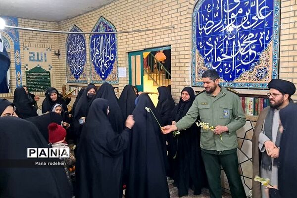 اختتامیه مراسم معنوی  اعتکاف دختران در مسجد انصارالحسین رودهن