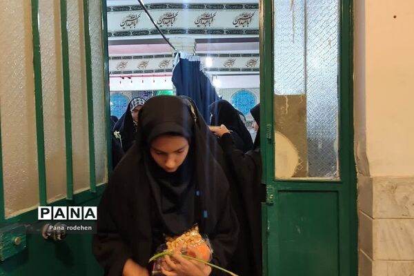 اختتامیه مراسم معنوی  اعتکاف دختران در مسجد انصارالحسین رودهن