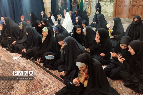 اختتامیه مراسم معنوی  اعتکاف دختران در مسجد انصارالحسین رودهن