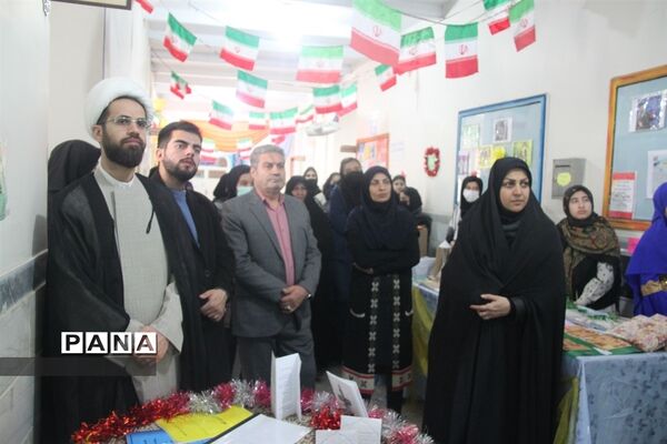 نمایشگاه دهه فجر در دبیرستان ابراهیم، ناحیه یک شهرری