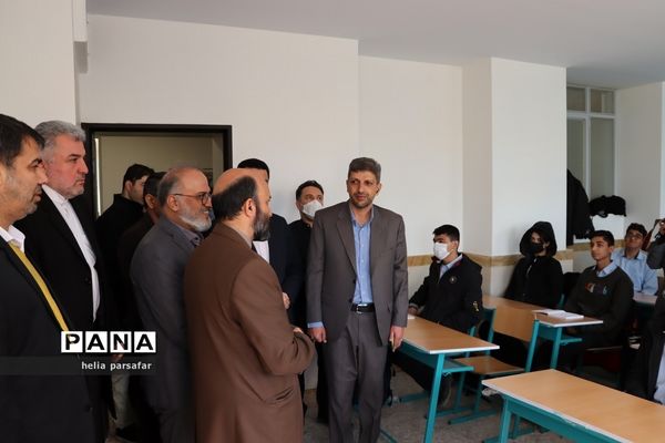 برگزاری آیین بهره‌برداری دبیرستان ماندگار شهید مدرس آموزش و پرورش ناحیه 2 شهرری