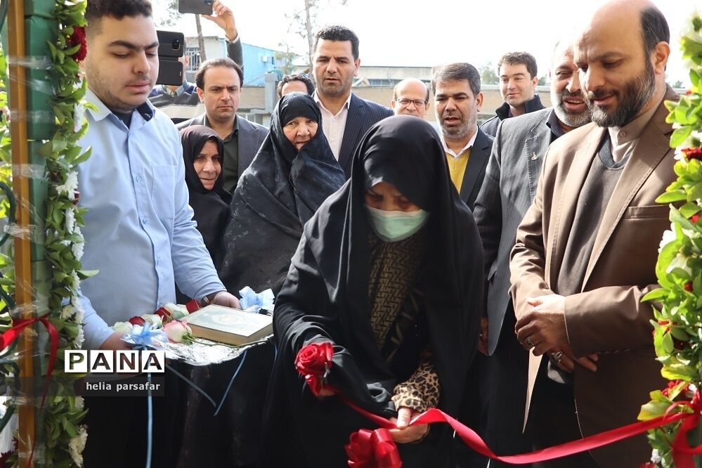 برگزاری آیین بهره‌برداری دبیرستان ماندگار شهید مدرس آموزش و پرورش ناحیه 2 شهرری