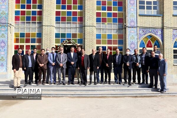 برگزاری آیین بهره‌برداری دبیرستان ماندگار شهید مدرس آموزش و پرورش ناحیه 2 شهرری