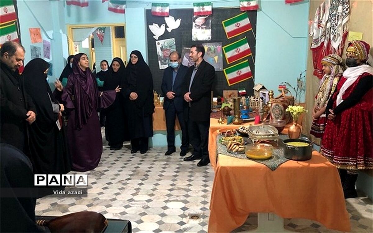 جشنواره آیین‌های« سرزمین من » در دبیرستان دخترانه سما رودهن برگزار شد/فیلم