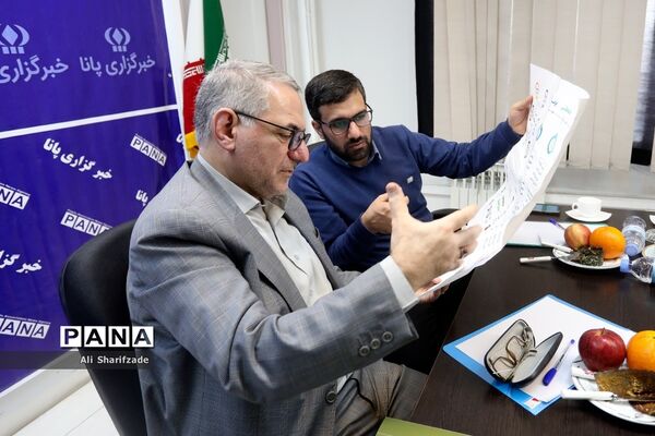 بازدید محمود امانی طهرانی دبیرکل شورای عالی آموزش‌ و پرورش از خبرگزاری پانا