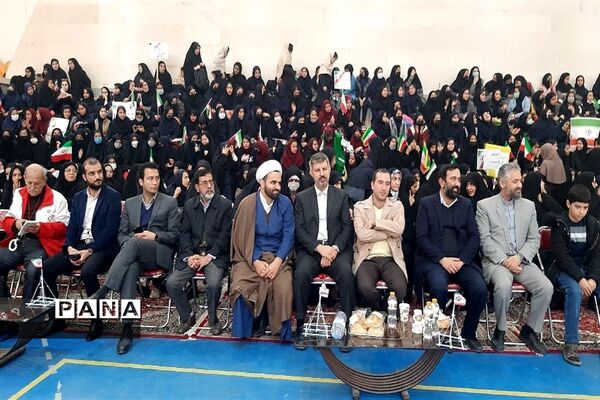 مراسم یاوران انقلاب دختران ناحیه ۷ مشهد